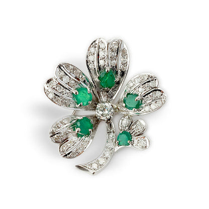 Vintage Flower Brooch