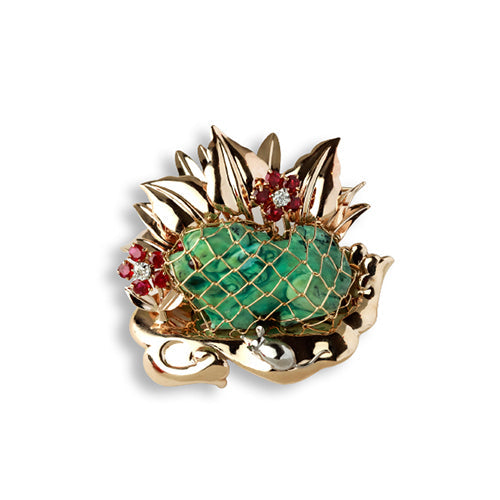 Cartier Foo Dog/Lion Brooch