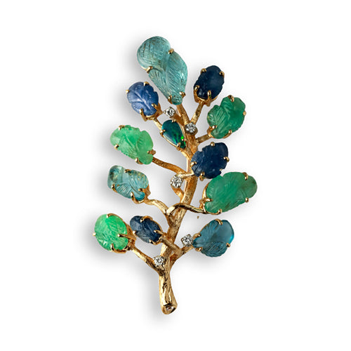 Parenti Firenze Ramage Brooch