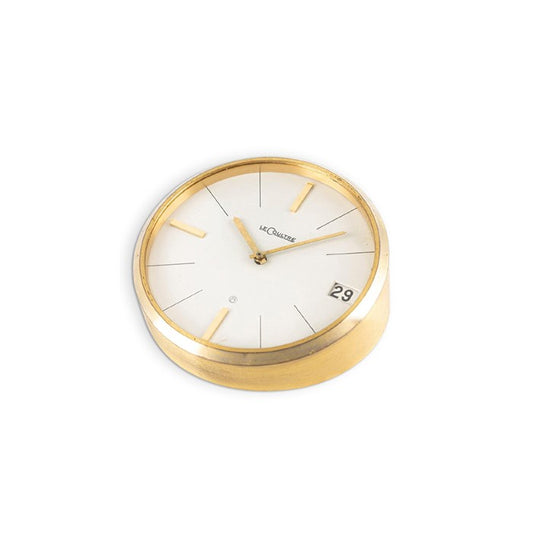 Jaeger-LeCoultre desk clock with date