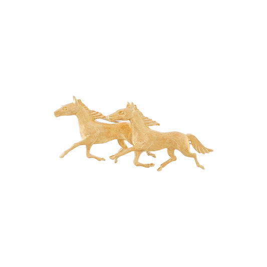 Vintage Italian Horse Brooch