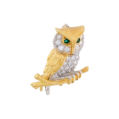 Tiffany & Co Owl Brooch/Pendant