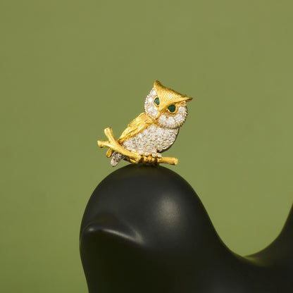 Tiffany & Co Owl Brooch/Pendant