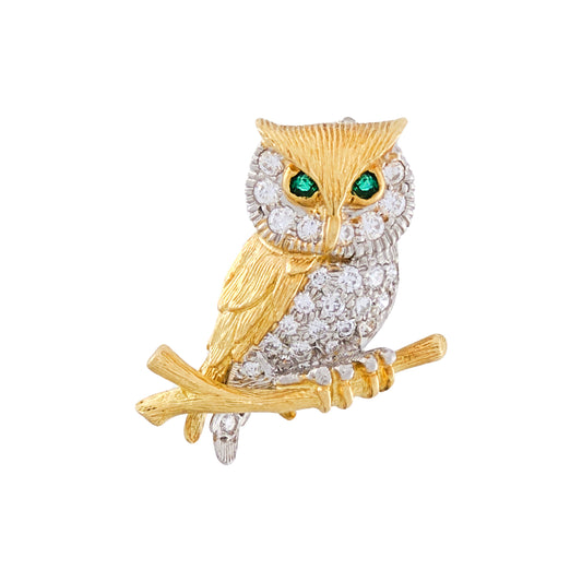 Tiffany & Co Owl Brooch/Pendant