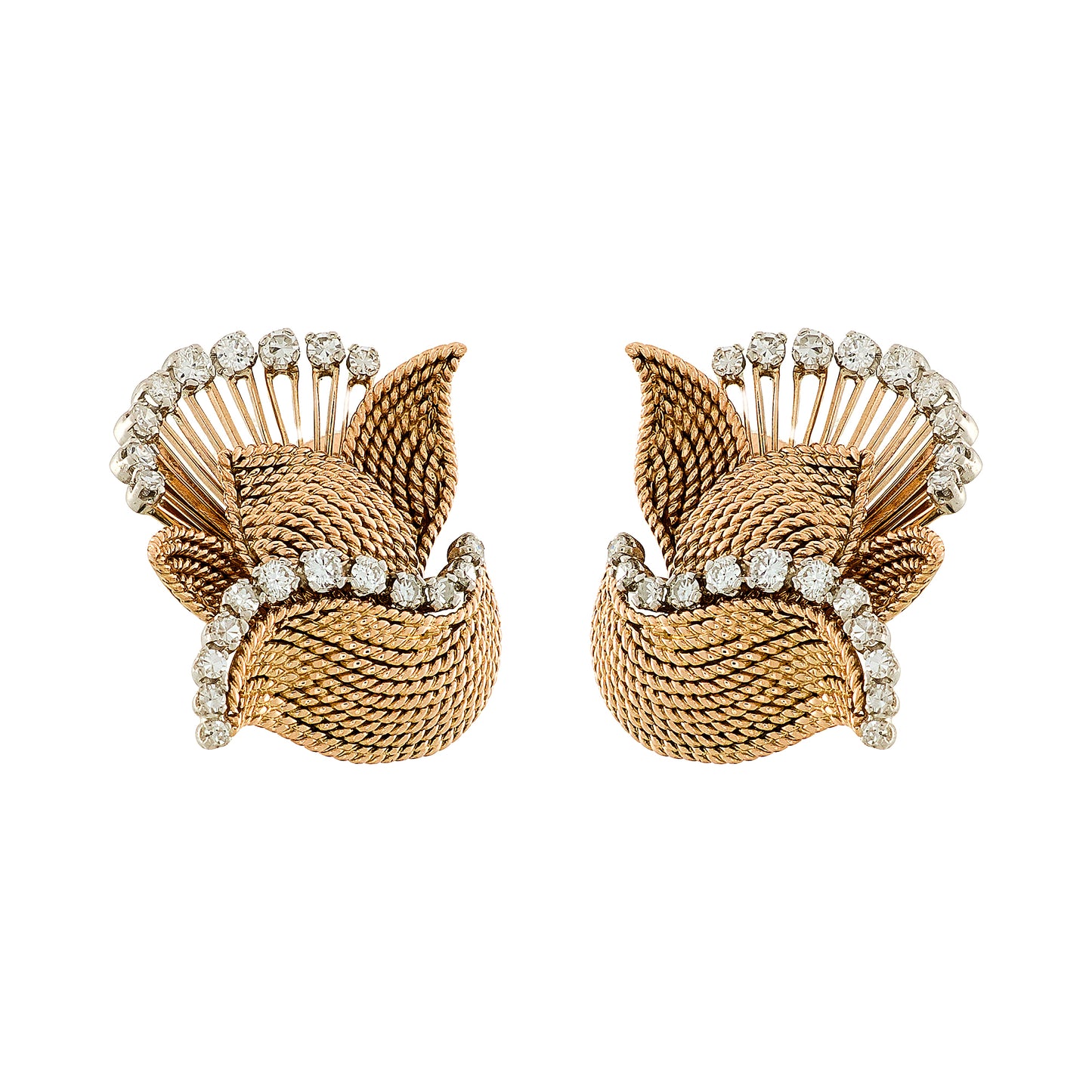 Vintage Diamond Earrings