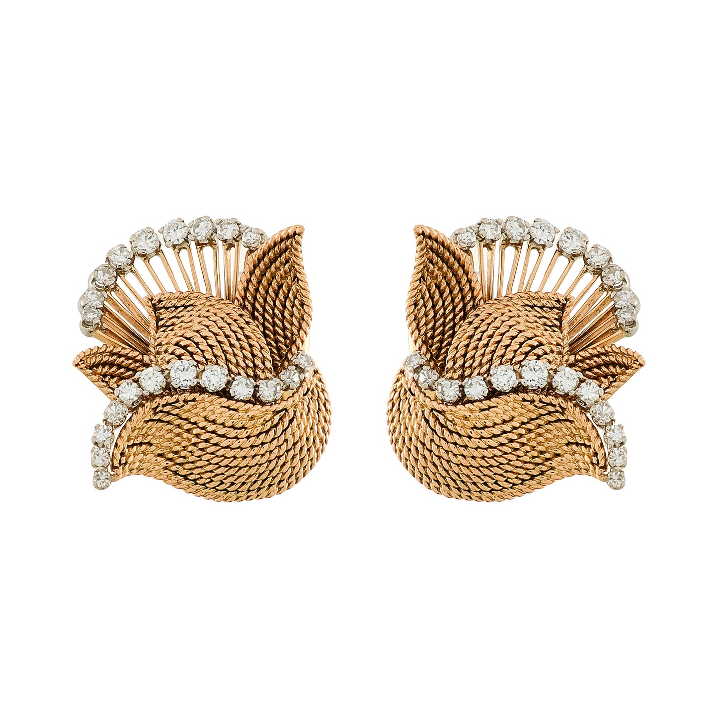 Vintage Diamond Earrings