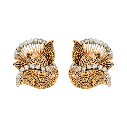 Vintage Diamond Earrings