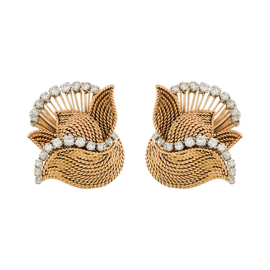 Vintage Diamond Earrings