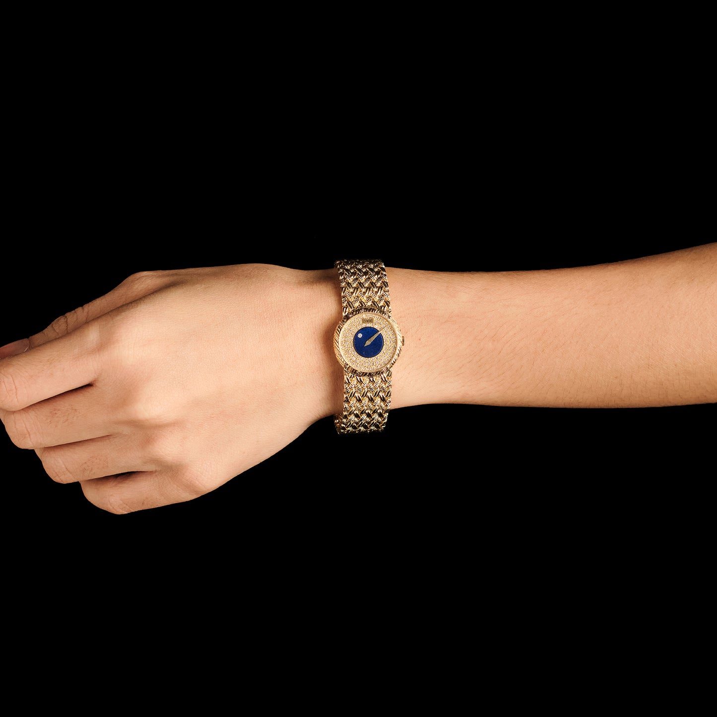 Piaget Lapis Lazuli and Diamond Wristwatch