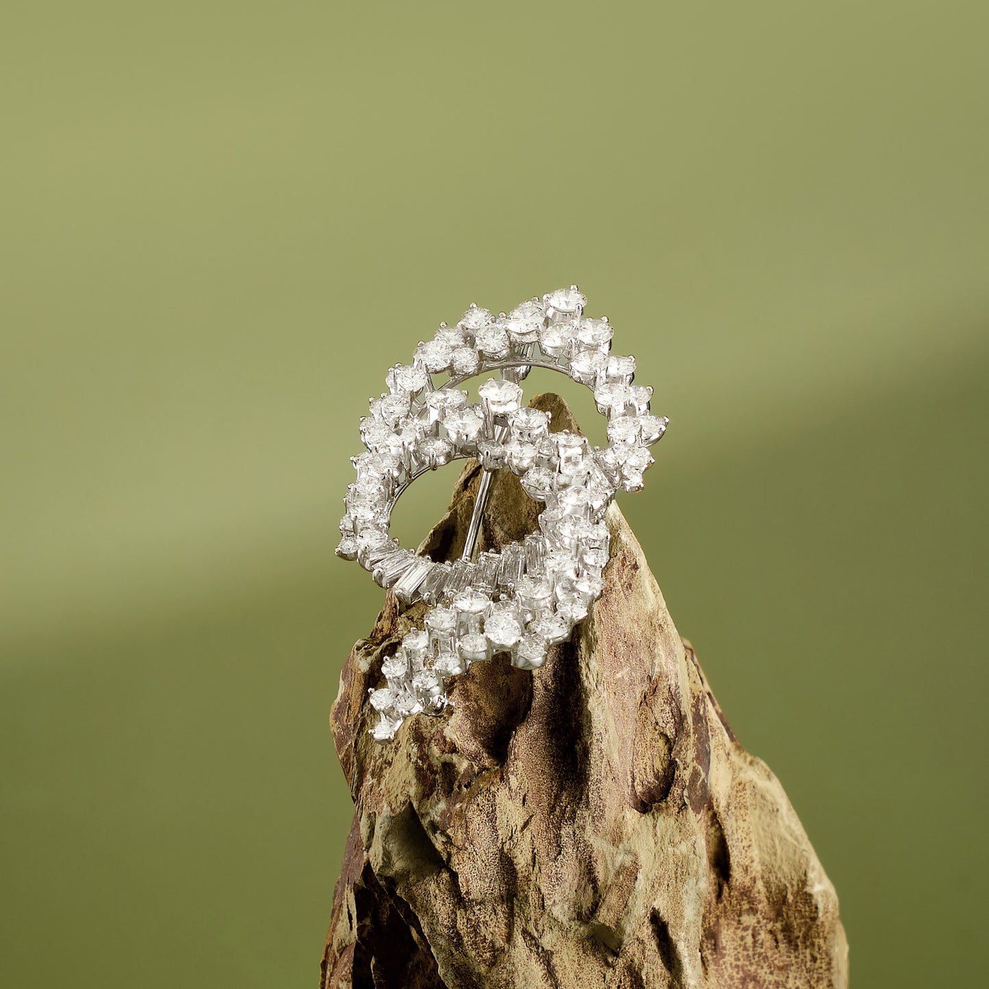 Cartier Diamond Brooch