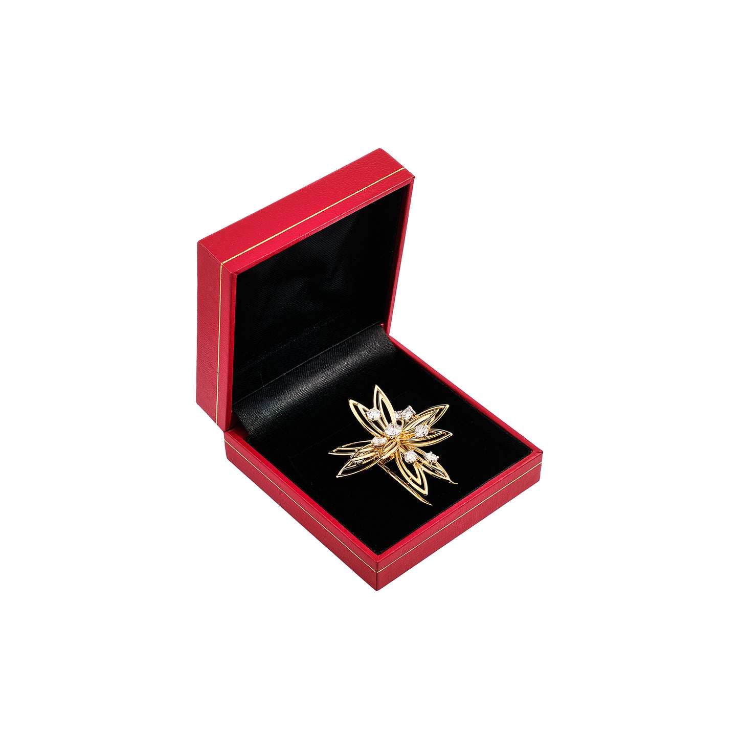 Cartier Star Diamond Brooch