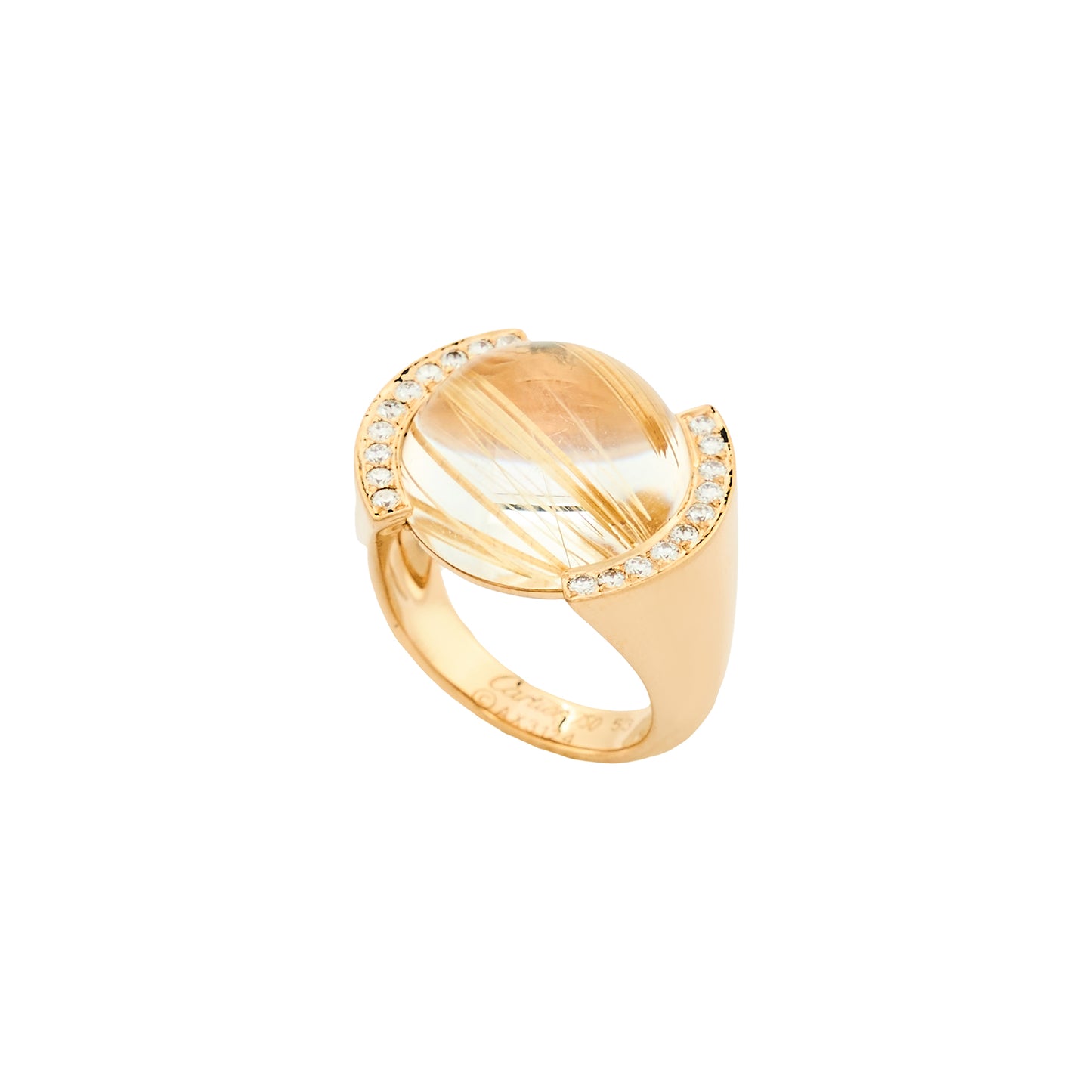 Cartier Rutilated Quartz Ring