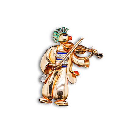 Patek Philippe Clown Brooch