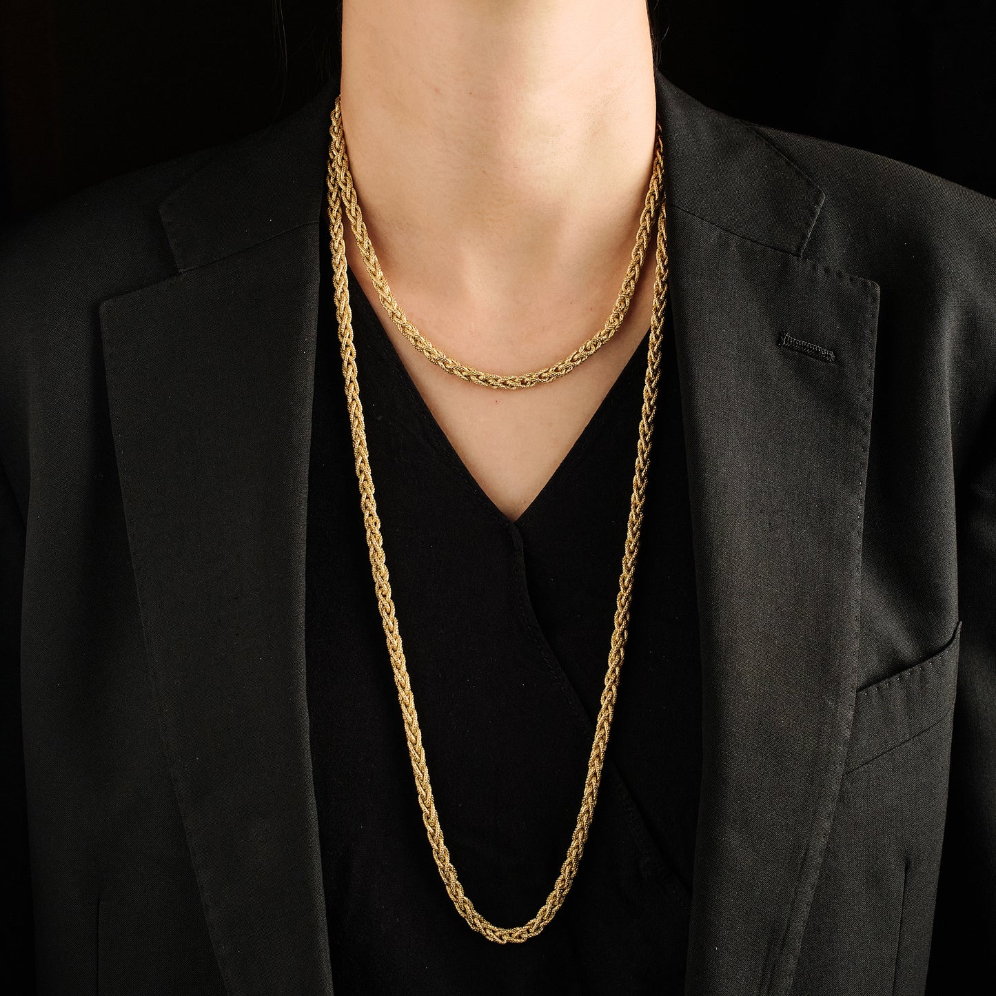 Vintage Gold Long Chain