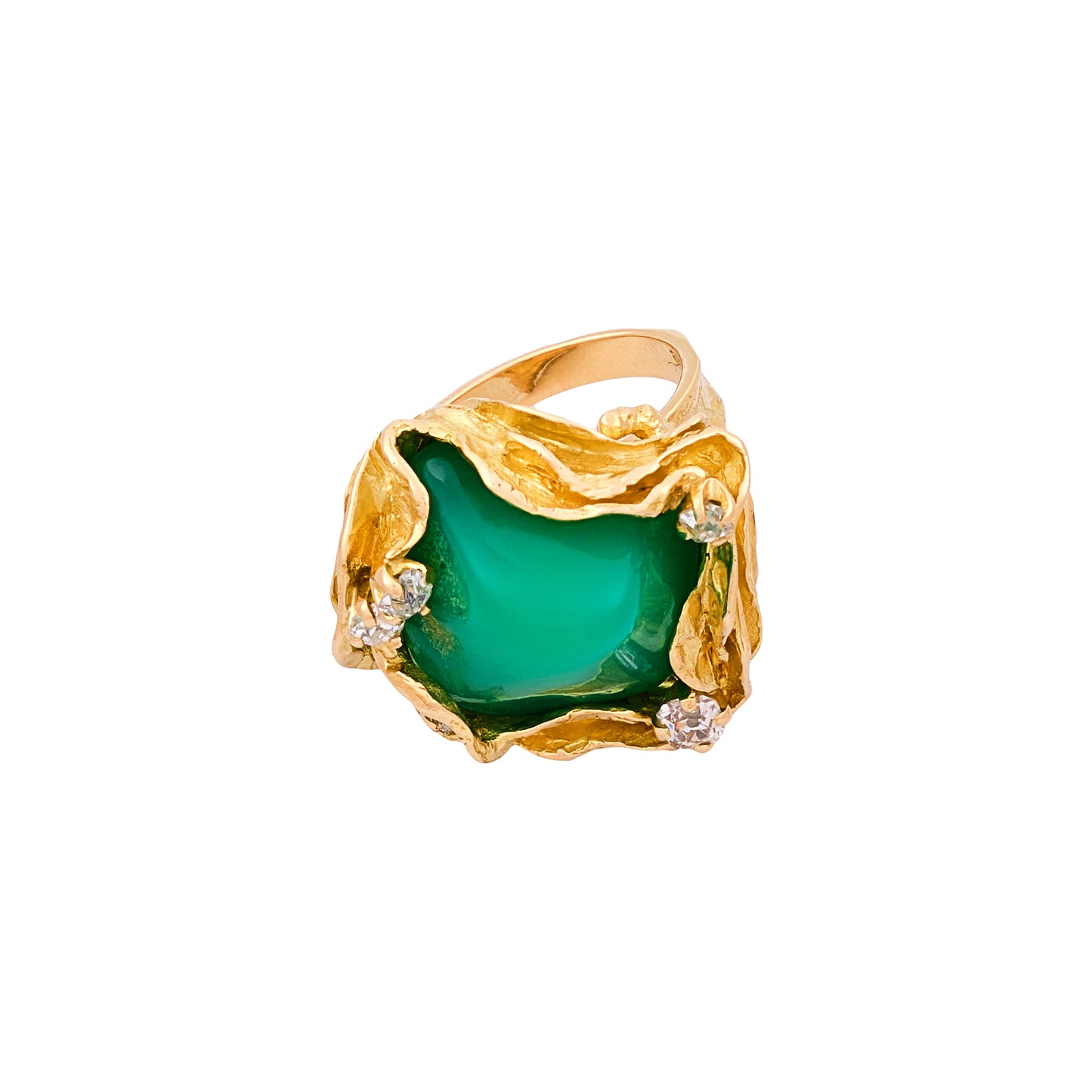 William Fisher Chrysoprase Ring