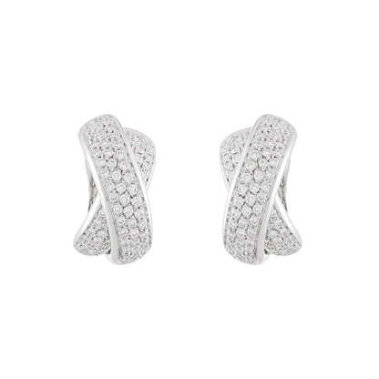 Bucherer Cross Over Earrings