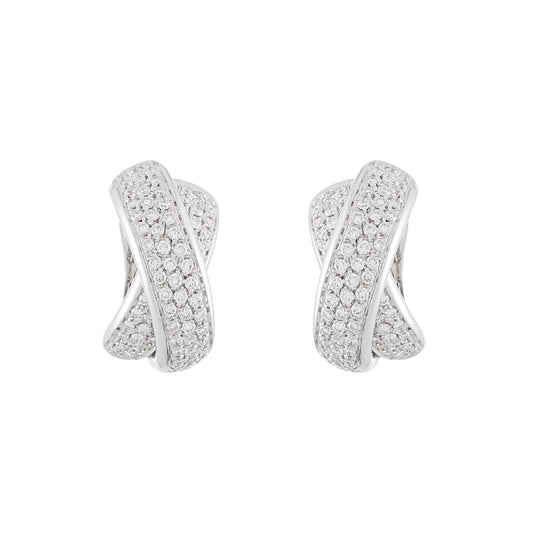 Bucherer Cross Over Earrings