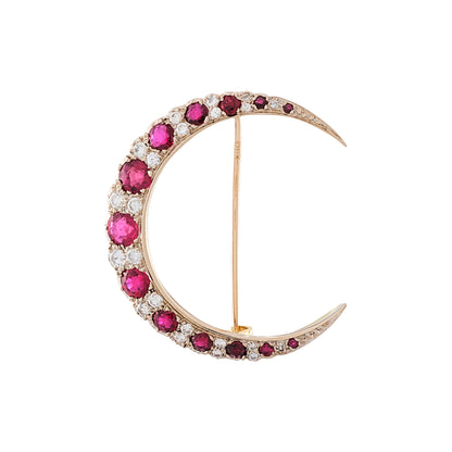 T.O’Donoghue Crescent Moon Brooch