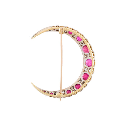 T.O’Donoghue Crescent Moon Brooch