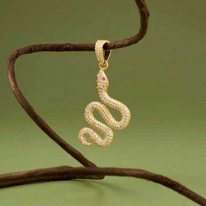 Vintage Snake Pendant