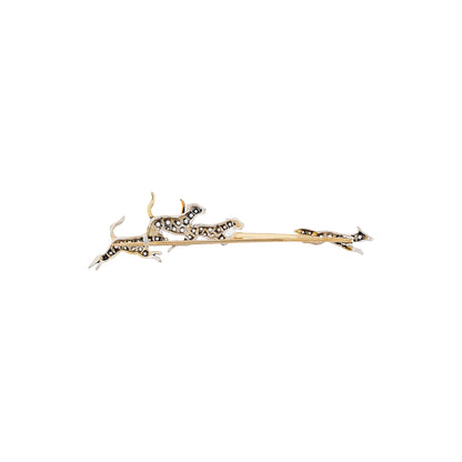 Vintage Fox and Hounds Brooch