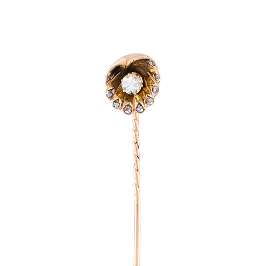 Antique Flower Stick Pin