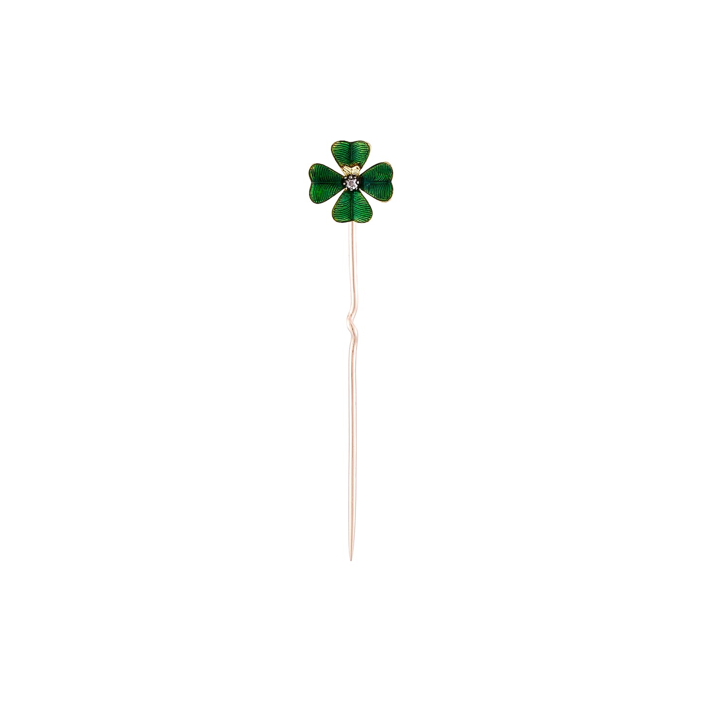 Antique Four Leaf Clover Stick Pin