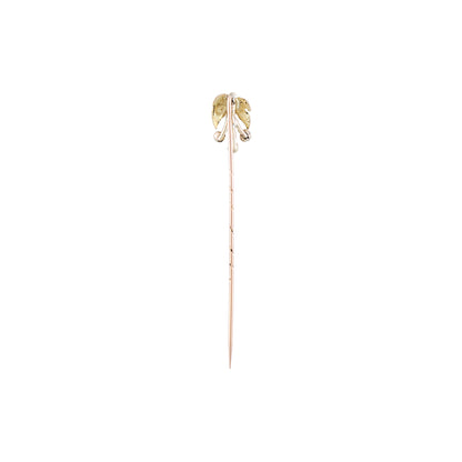 Antique Triple Cherry Stick Pin
