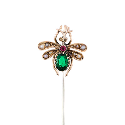 Antique Bug Stick Pin