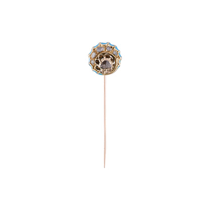 Antique Enamel Stick Pin