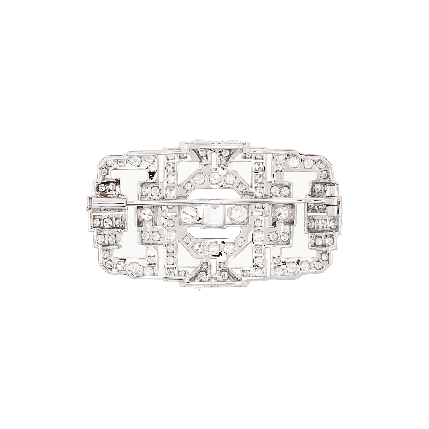 Art Deco Diamond Brooch