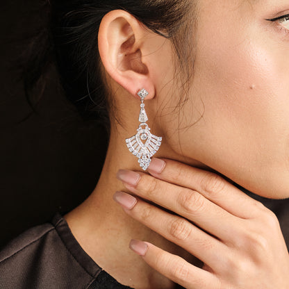 Vintage Diamond Earrings