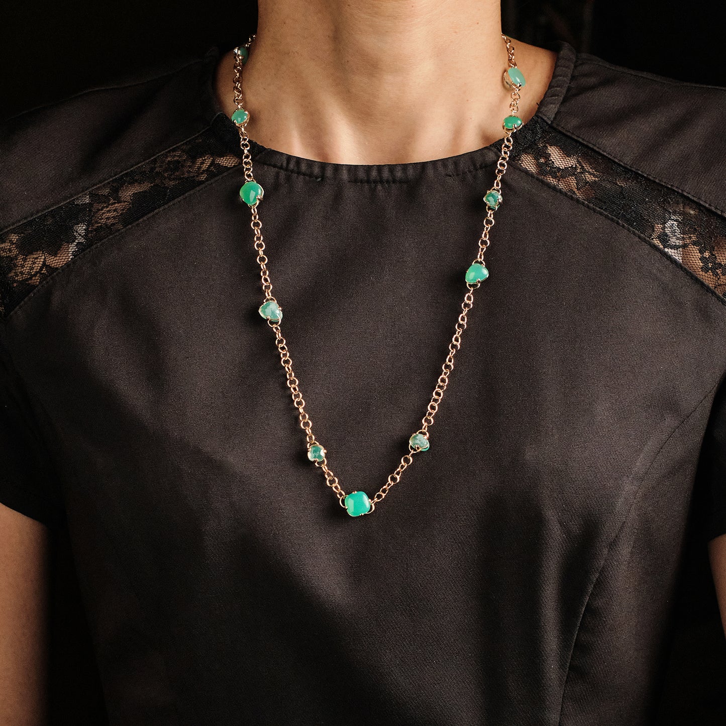 Vintage Pomellato 'Capri' Sautoir & Bracelet