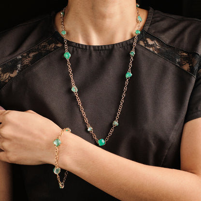 Vintage Pomellato 'Capri' Sautoir & Bracelet