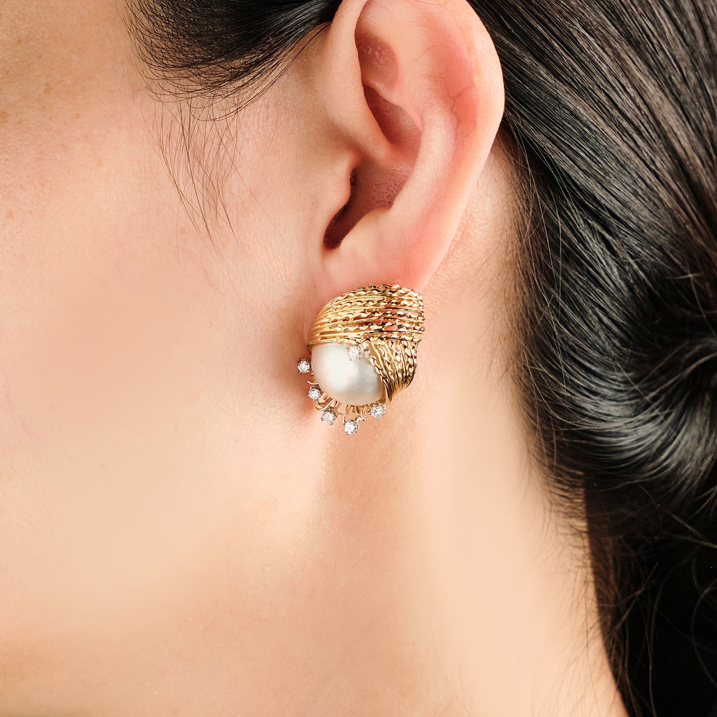 Vintage Pearl Earrings