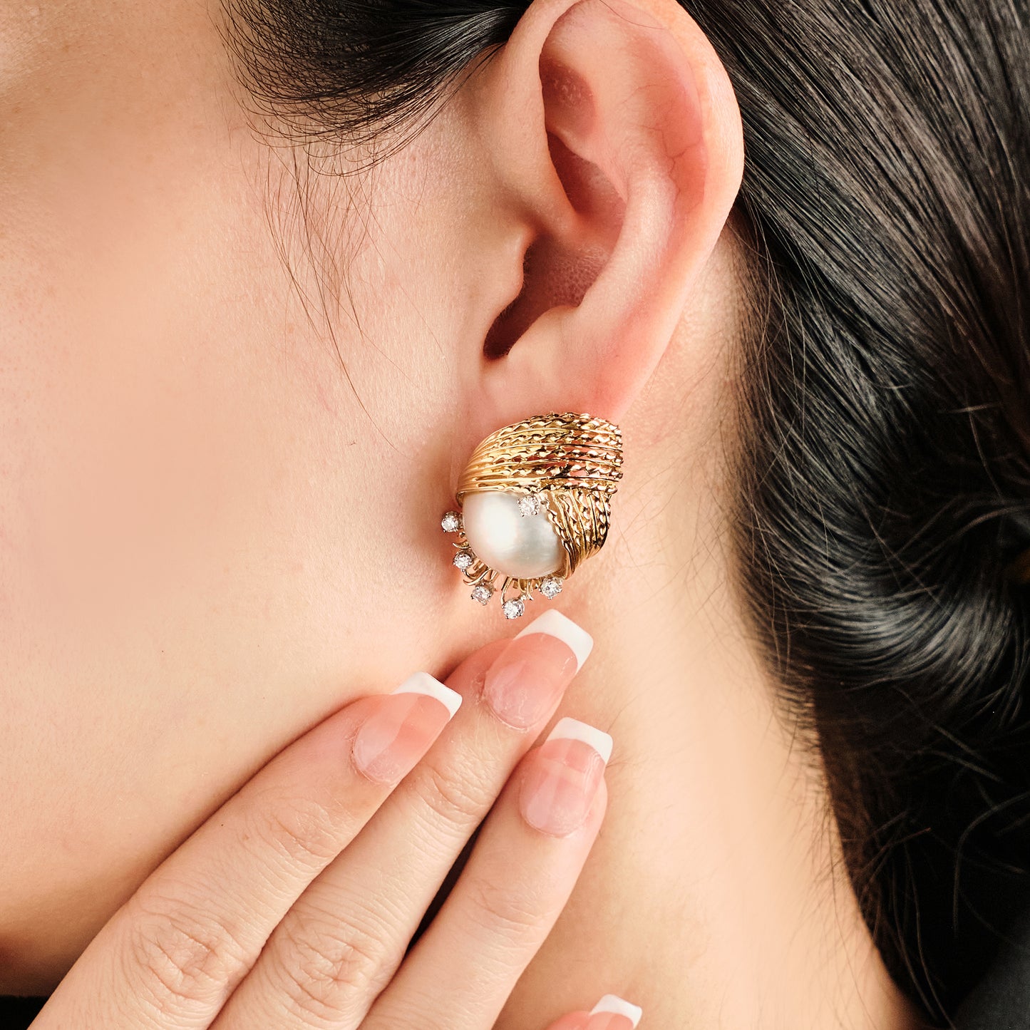 Vintage Pearl Earrings