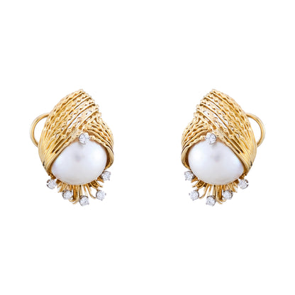 Vintage Pearl Earrings
