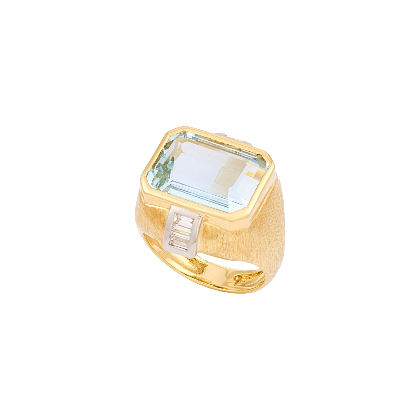 Boris Lebeau Aquamarine Ring