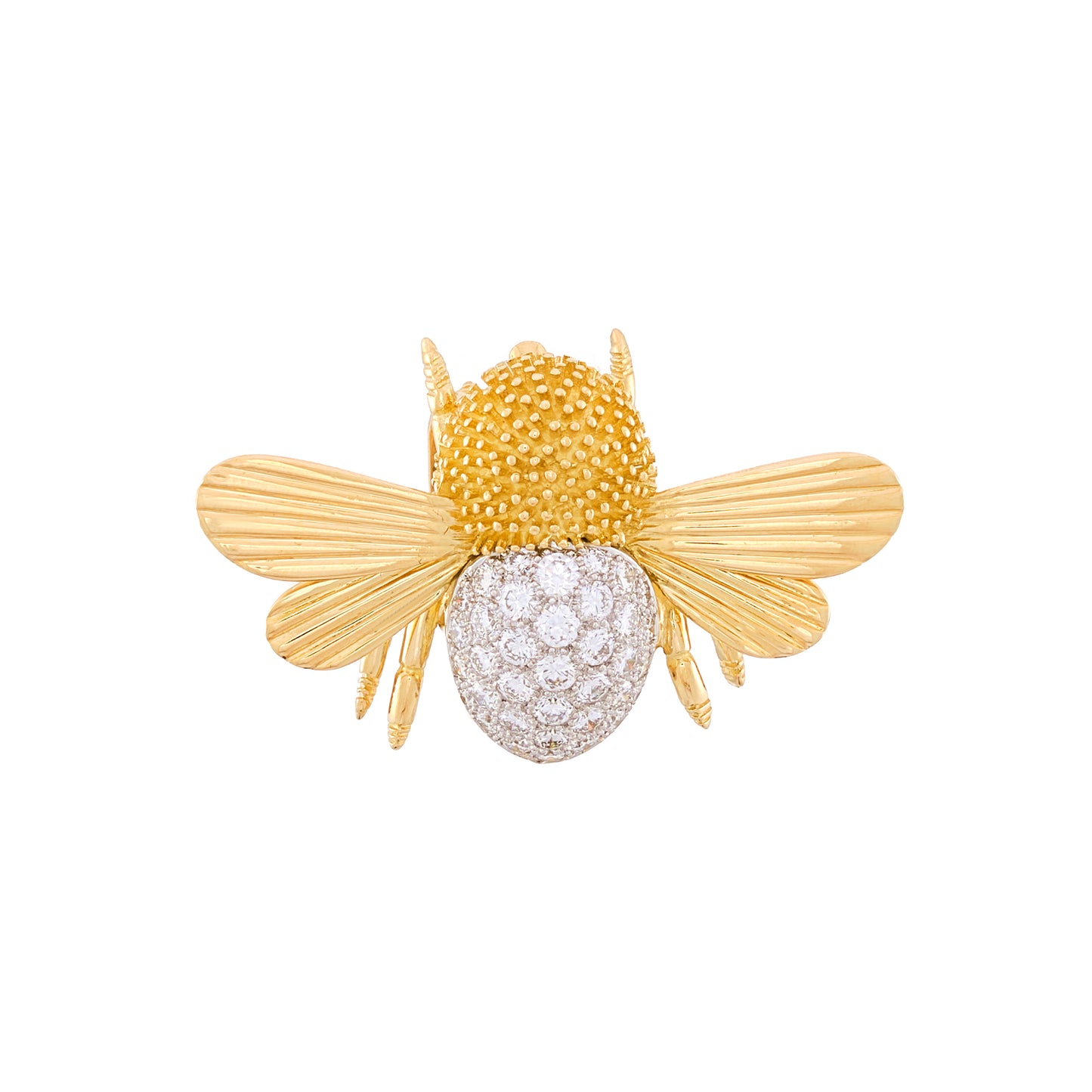 Charles Turi Diamond Bee Pendant