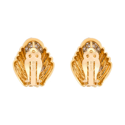 Charles Turi Diamond Earclips