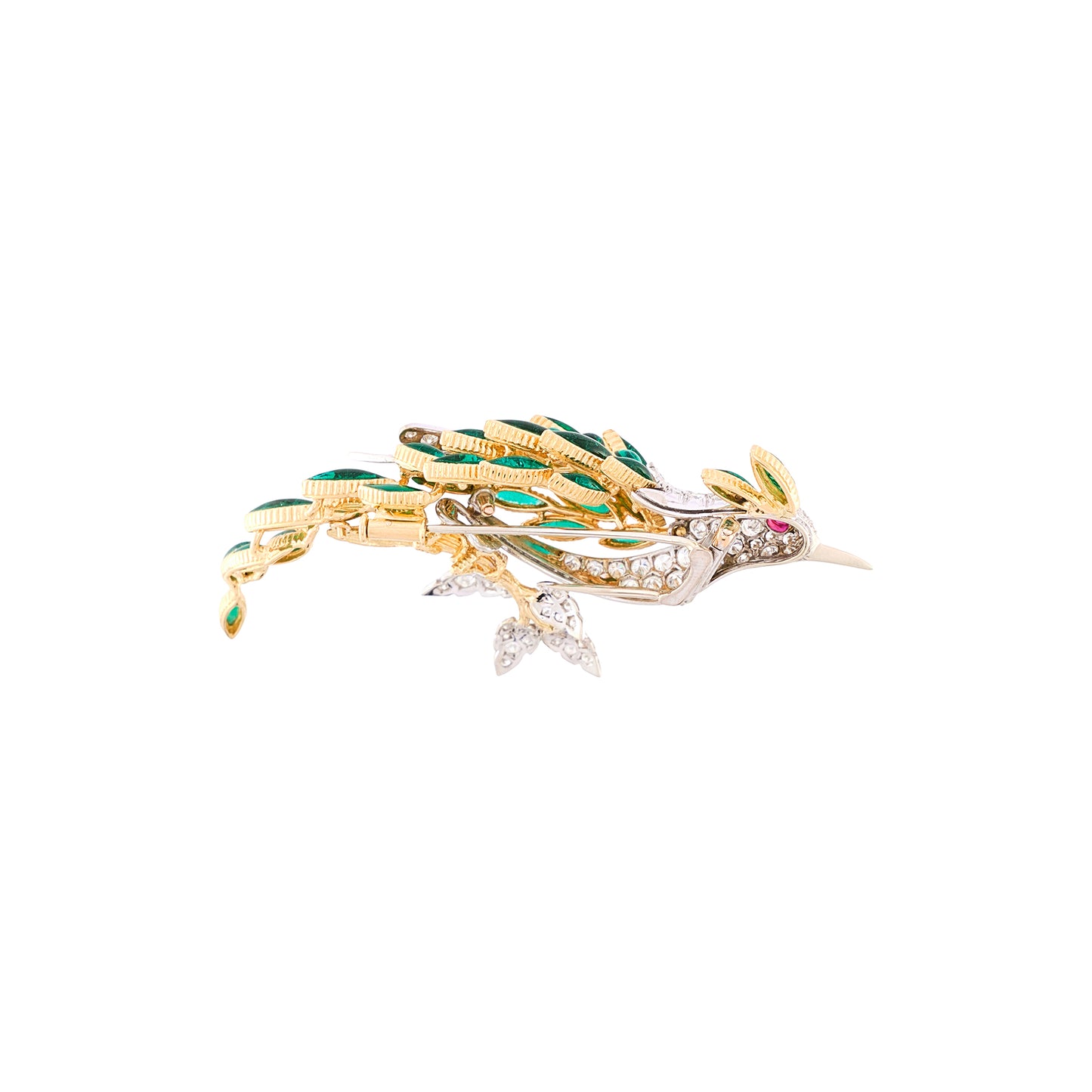 Retzignac Gripoix Bird Brooch