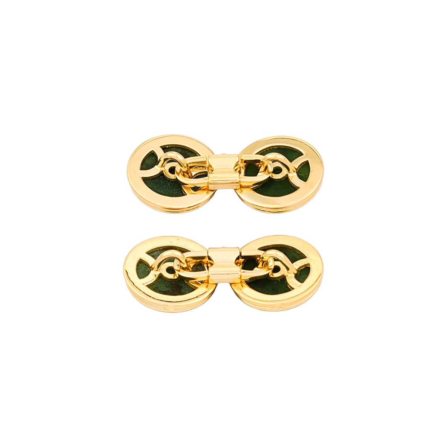 Vintage Jade Cufflinks