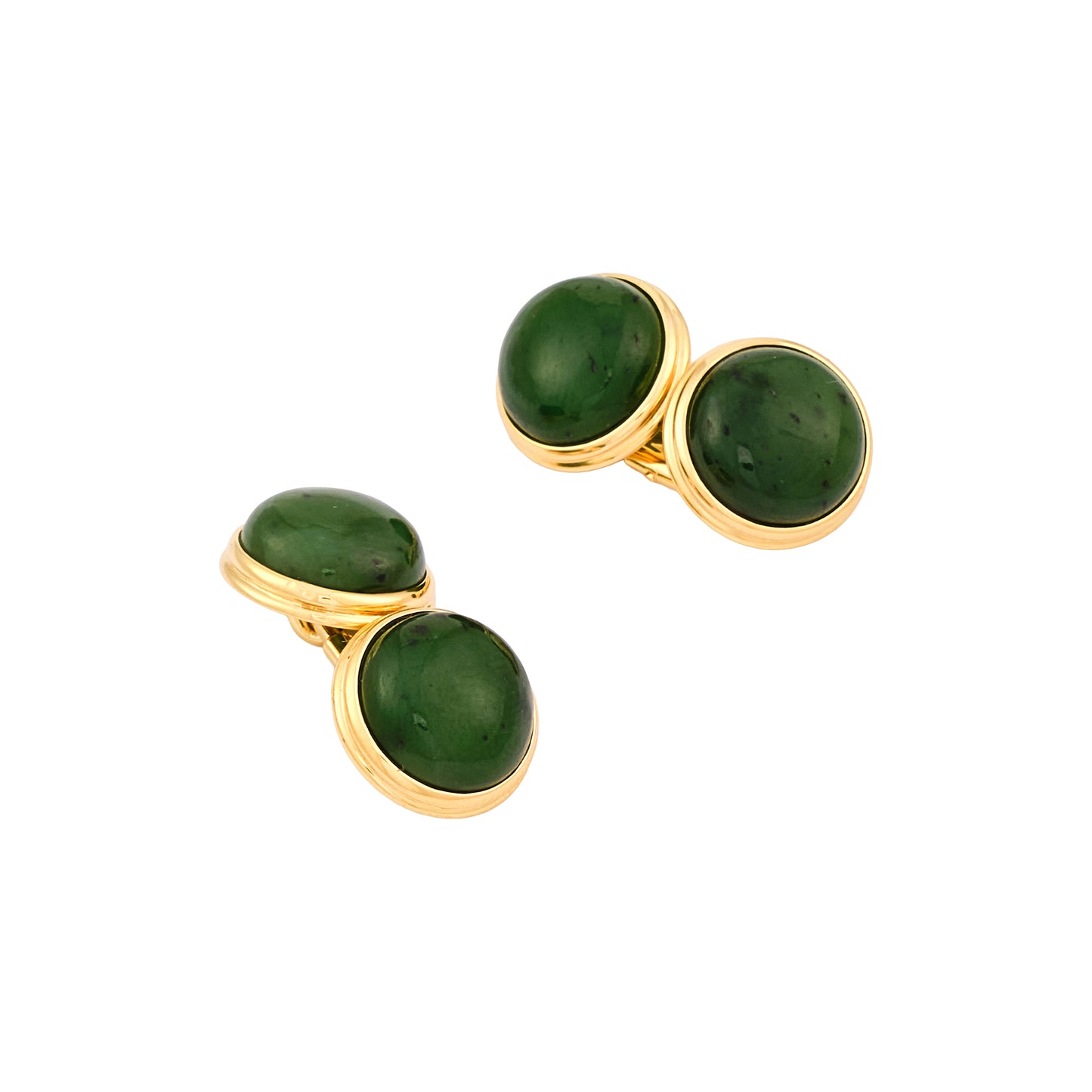 Vintage Jade Cufflinks