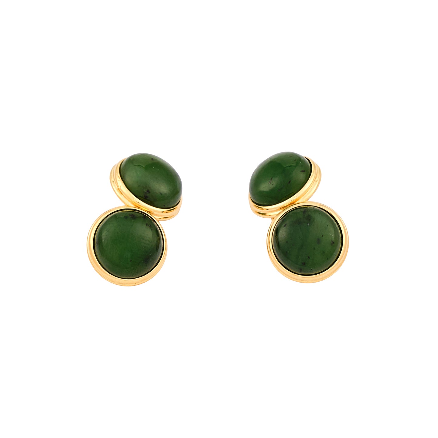 Vintage Jade Cufflinks