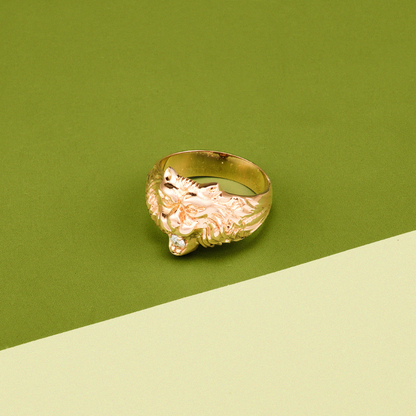 Vintage Lion Ring