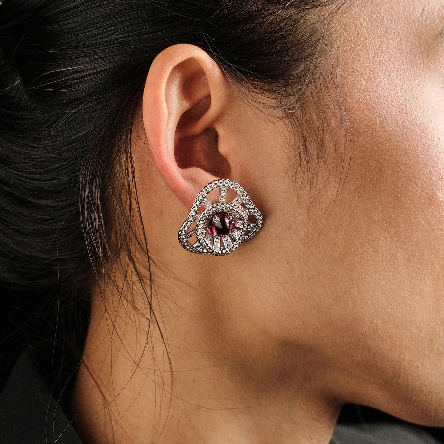 Boucheron Spinel Earrings