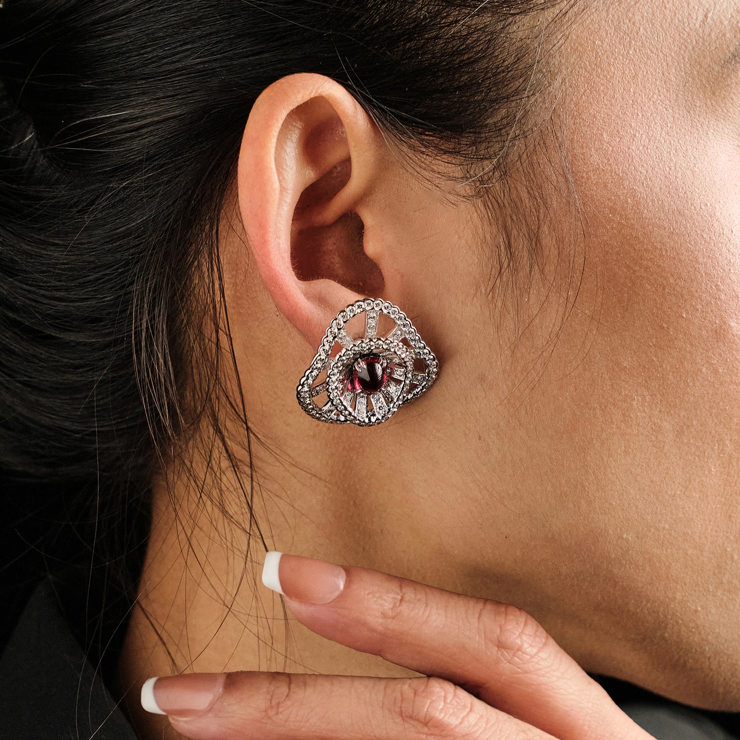 Boucheron Spinel Earrings