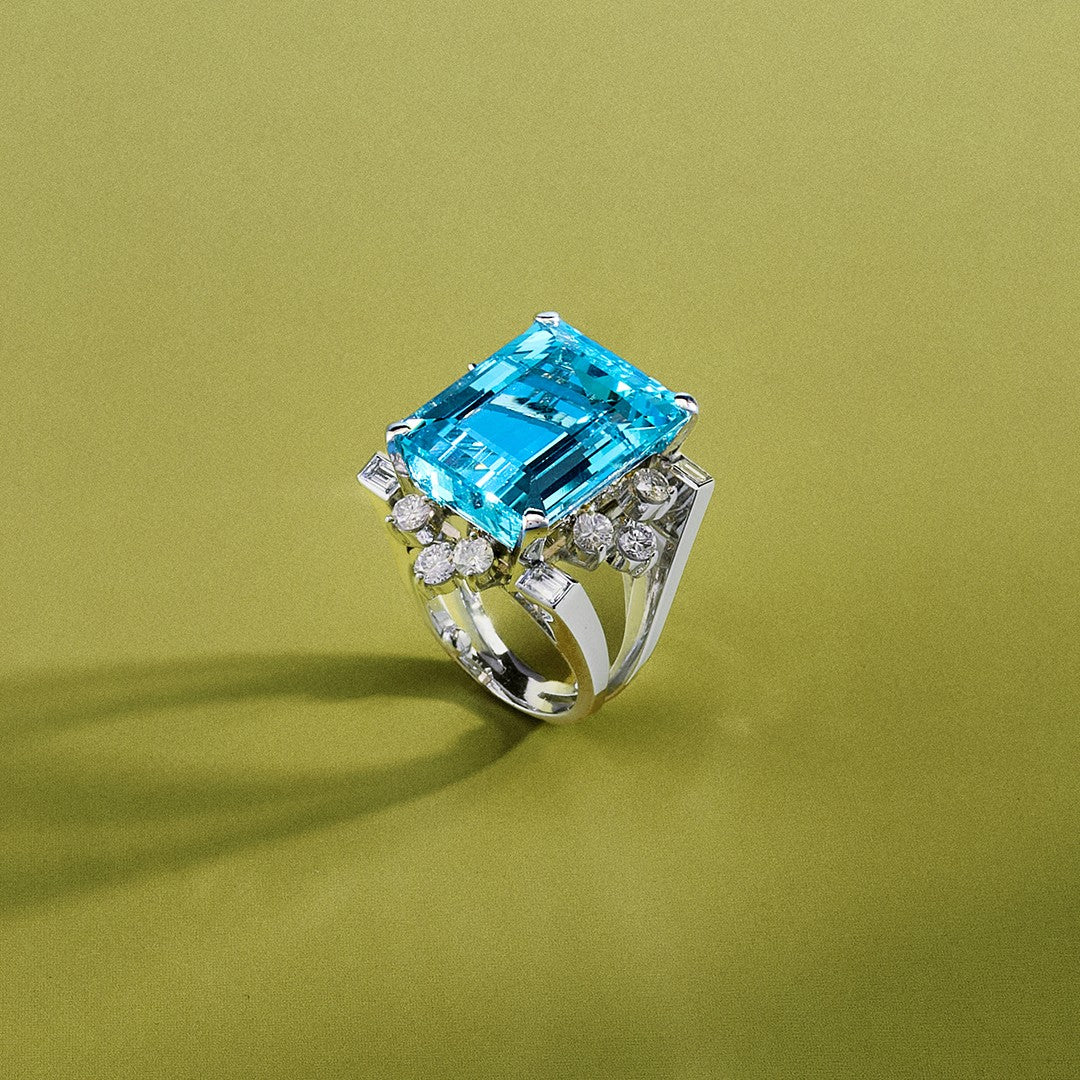 Kutchinsky Aquamarine Ring