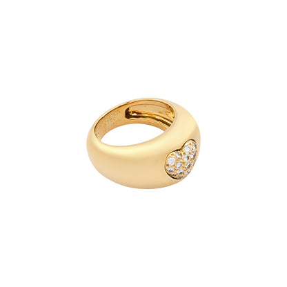 Boucheron Pivoting Heart Ring