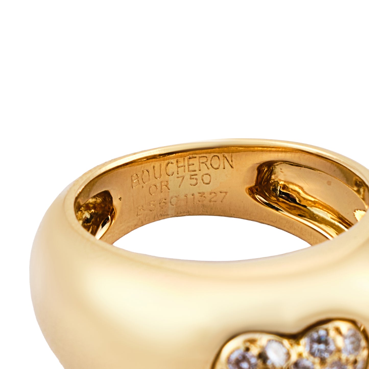 Boucheron Pivoting Heart Ring